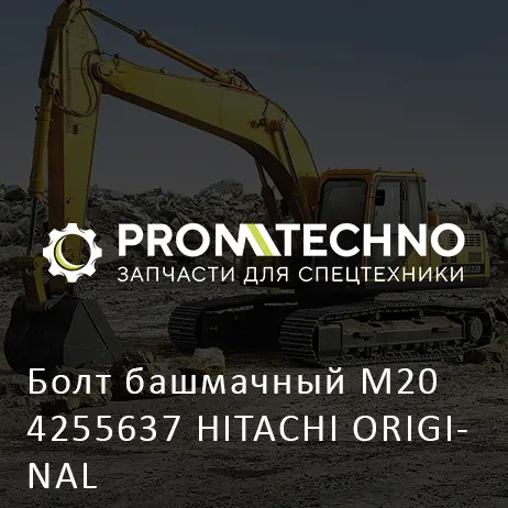 Болт башмачный M20 4255637 HITACHI ORIGINAL
