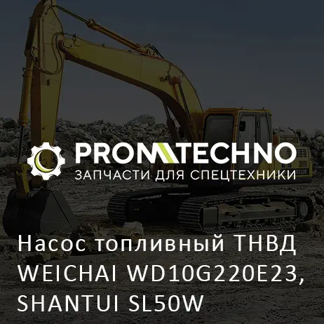 Насос топливный ТНВД WEICHAI WD10G220E23, SHANTUI SL50W