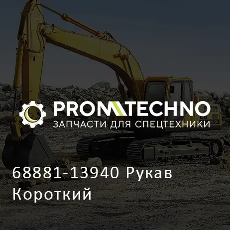 68881-13940 Рукав Короткий