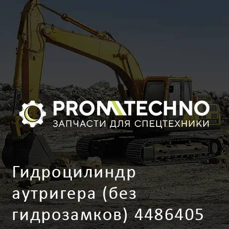 Гидроцилиндр аутригера (без гидрозамков) 4486405 HITACHI ORIGINAL