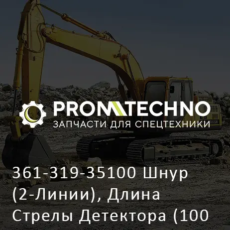 361-319-35100 Шнур (2-Линии), Длина Стрелы Детектора (100 М)
