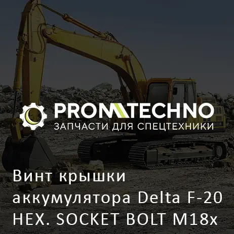 Винт крышки аккумулятора Delta F-20 HEX. SOCKET BOLT M18х1.5х45 DF20C-0100