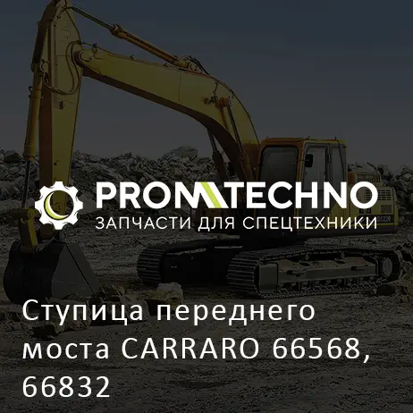 Ступица переднего моста CARRARO 66568, 66832