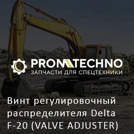 Винт регулировочный распределителя Delta F-20 (VALVE ADJUSTER) (DF20B-0310) (ТК 275.00.017)