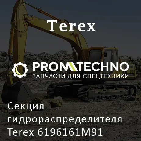 Секция гидрораспределителя Terex 6196161M91