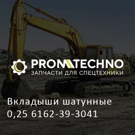 Вкладыши шатунные 0,25 6162-39-3041