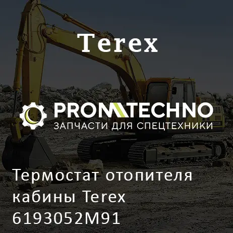 Термостат отопителя кабины Terex 6193052M91