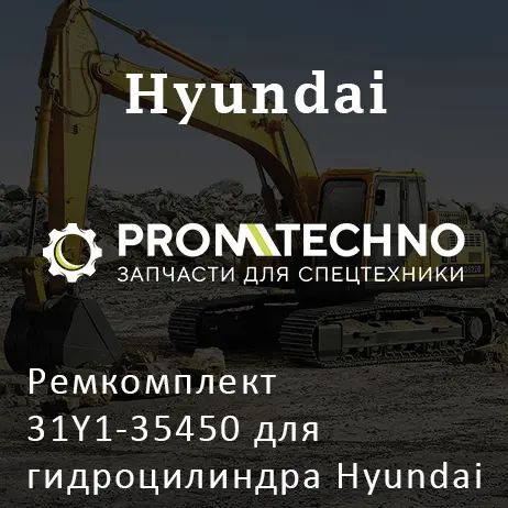 Ремкомплект 31Y1-35450 для гидроцилиндра Hyundai 31Y1-35220