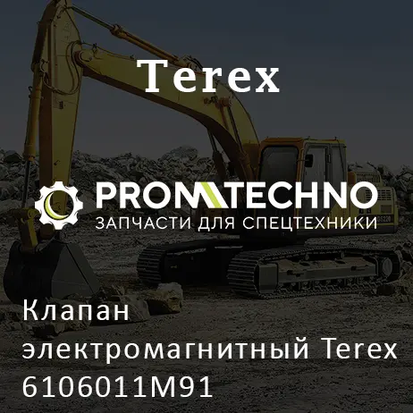 Клапан электромагнитный Terex 6106011M91