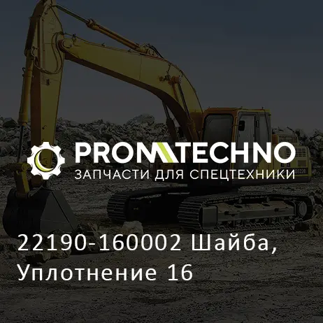 22190-160002 Шайба, Уплотнение 16