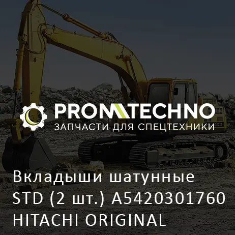 Вкладыши шатунные STD (2 шт.) A5420301760 HITACHI ORIGINAL