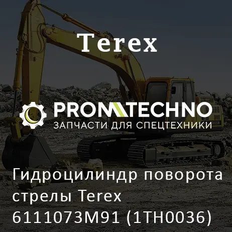 Гидроцилиндр поворота стрелы Terex 6111073M91 (1TH0036)