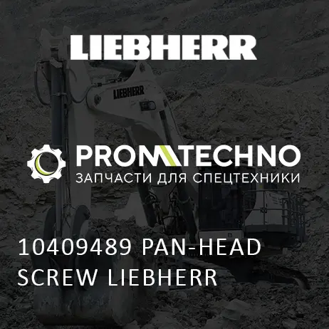 10409489 ВИНТ С ПОКРЫТОЙ ГОЛОВКОЙ LIEBHERR