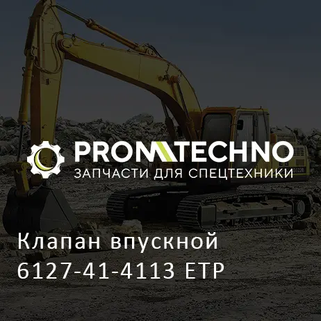 Клапан впускной 6127-41-4113 ETP