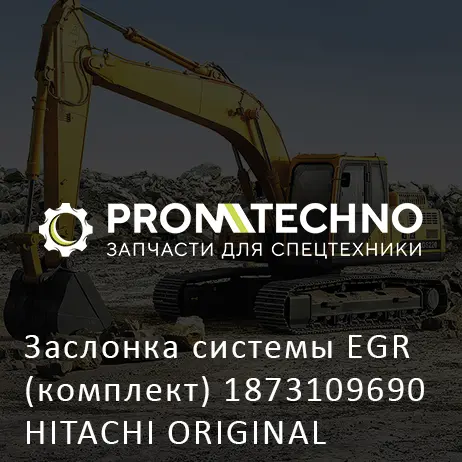 Заслонка системы EGR (комплект) 1873109690 HITACHI ORIGINAL