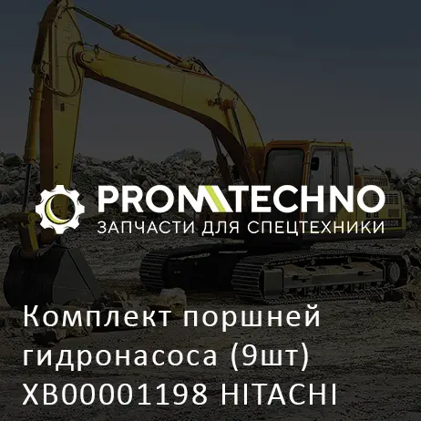 Комплект поршней гидронасоса (9шт) XB00001198 HITACHI ORIGINAL