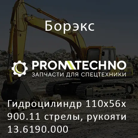 Гидроцилиндр 110х56х900.11 стрелы, рукояти 13.6190.000