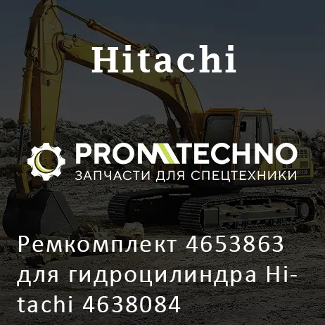 Ремкомплект 4653863 для гидроцилиндра Hitachi 4638084