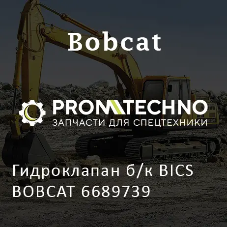 Гидроклапан б/к BICS BOBCAT 6689739