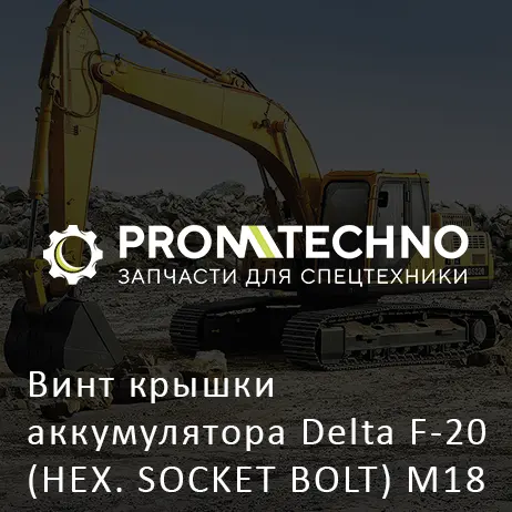 Винт крышки аккумулятора Delta F-20 (HEX. SOCKET BOLT) M18х1.5х40 DF20C-0100