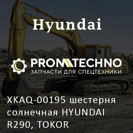 XKAQ-00195 шестерня солнечная HYUNDAI R290, TOKOR