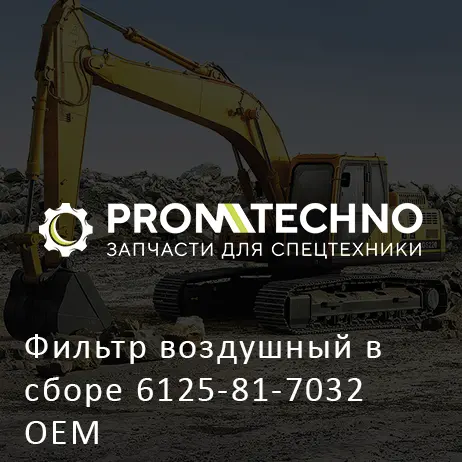 Фильтр воздушный в сборе 6125-81-7032 OEM