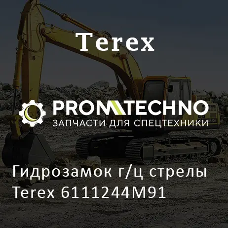 Гидрозамок г/ц стрелы Terex 6111244M91