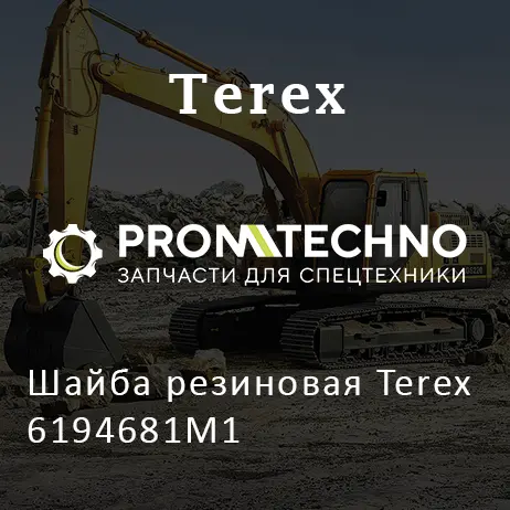 Шайба резиновая Terex 6194681M1