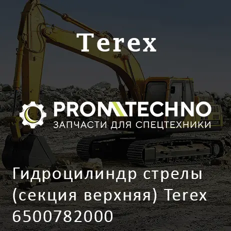 Гидроцилиндр стрелы (секция верхняя) Terex 6500782000