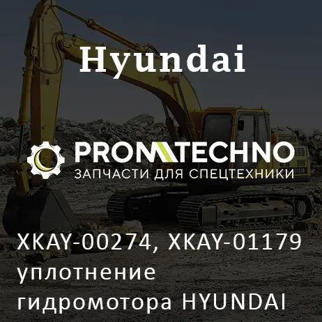 XKAY-00274, XKAY-01179 уплотнение гидромотора HYUNDAI R290, TOKOR