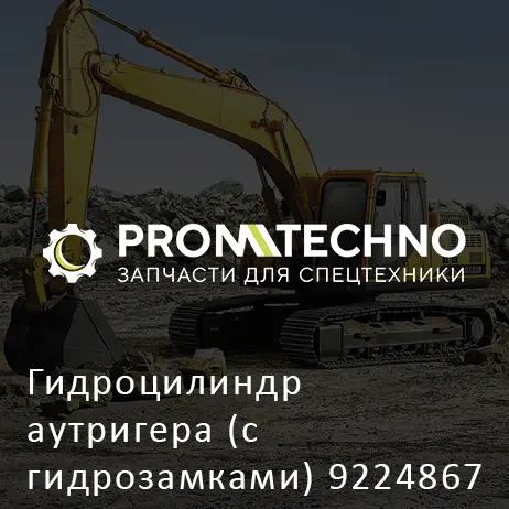 Гидроцилиндр аутригера (с гидрозамками) 9224867 HITACHI ORIGINAL