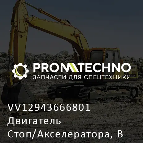 VV12943666801 Двигатель Стоп/Акселератора, В Сборе