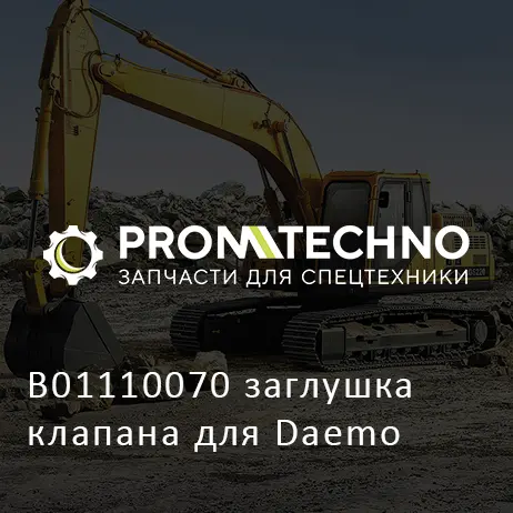 B01110070 заглушка клапана для Daemo