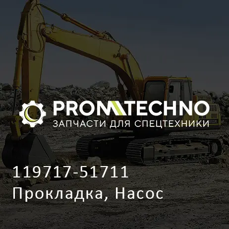 119717-51711 Прокладка, Насос