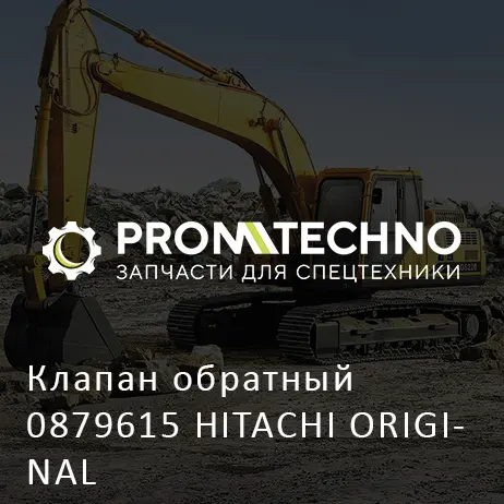 Клапан обратный 0879615 HITACHI ORIGINAL
