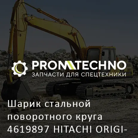 Шарик стальной поворотного круга 4619897 HITACHI ORIGINAL