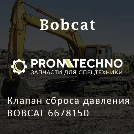 Клапан сброса давления BOBCAT 6678150