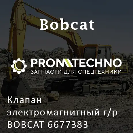 Клапан электромагнитный г/р BOBCAT 6677383