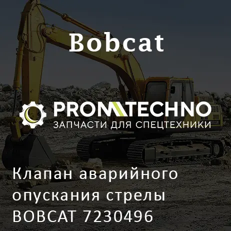 Клапан аварийного опускания стрелы BOBCAT 7230496