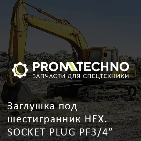 Заглушка под шестигранник HEX. SOCKET PLUG PF3/4" DF10C-0020
